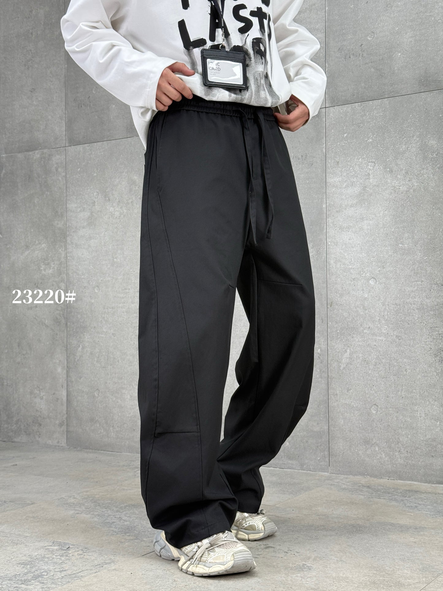 Black Lightweight Cargo Pants 23220