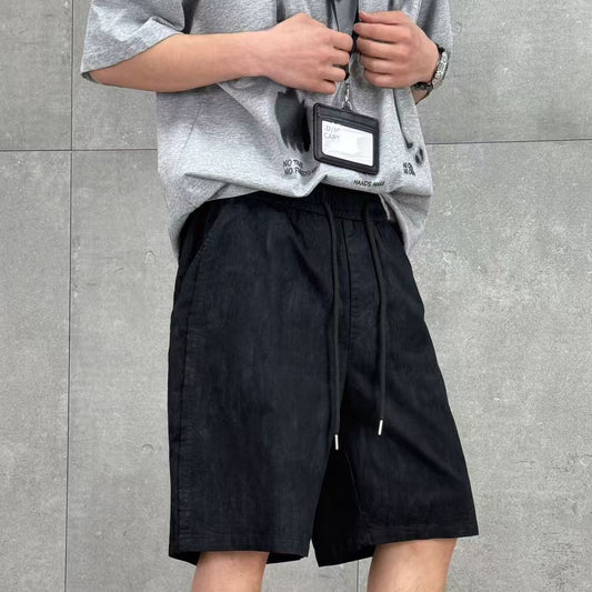Black Cargo Shorts 23515