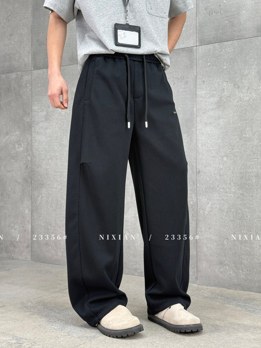 Black Cargo Pants 23356
