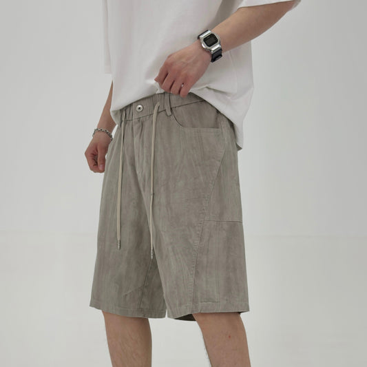 Grey Cargo Shorts 23521