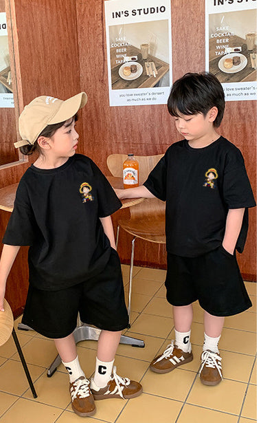 "cute luffy" Oversized Unisex Kids T-Shirt - 21631