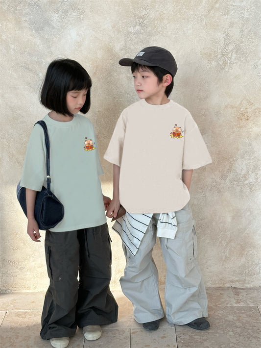 "SUCCESS CAPYBARA" Oversized Unisex Kids T-Shirt - 36741