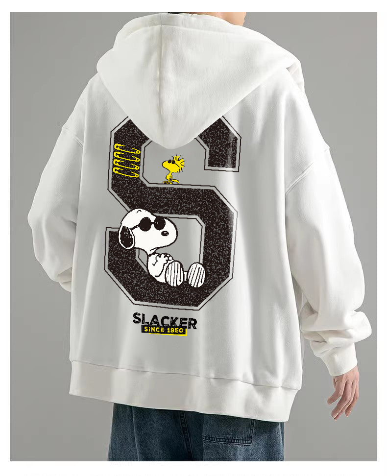 "Snoopy" High Graded Odell Fabric Hoodie Available in 2 Colors 7049