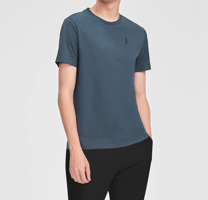 Navy Blue Basic Tee Pima Cotton - 2755