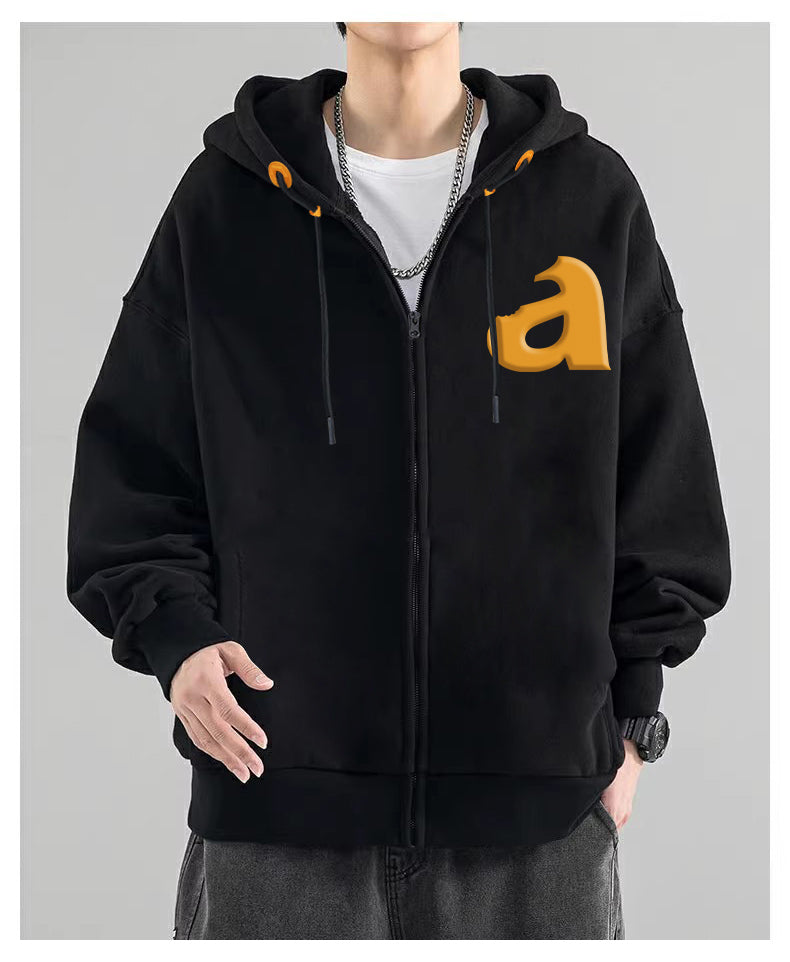 "a" High Graded Odell Fabric Hoodie Available in 2 Colors 7038