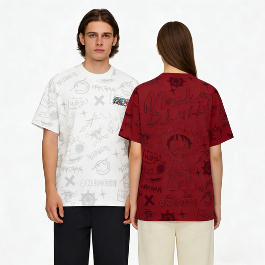 Graphic Oversized Tee - 3604