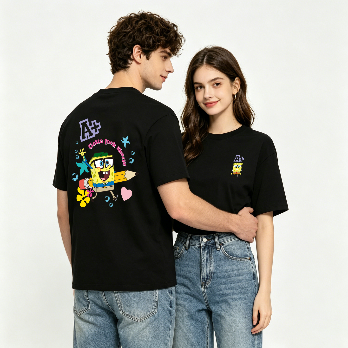 ”SBSP-A+" Oversized Tee -3755