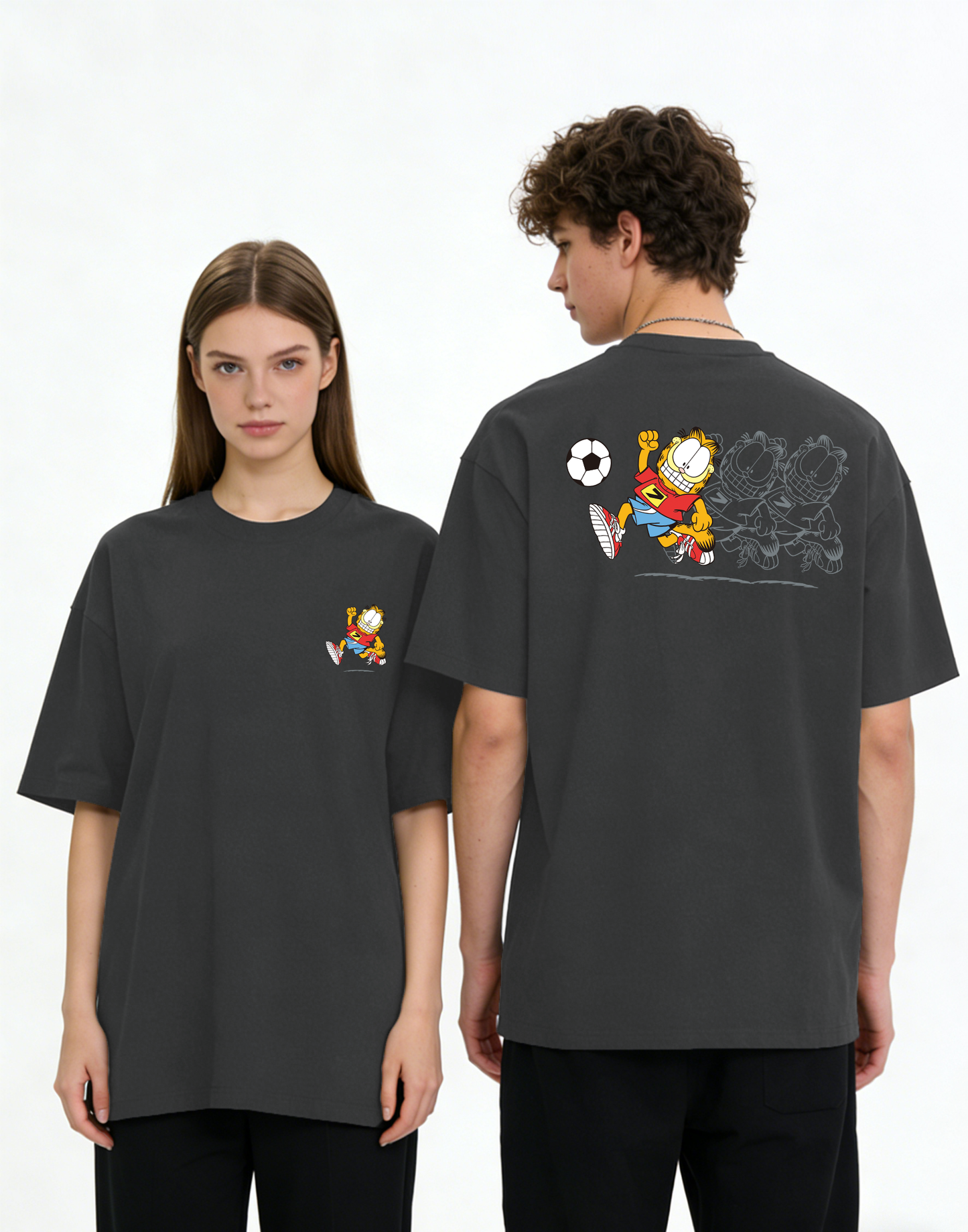”G-run" Oversized Tee -3827