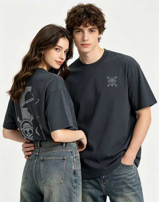 "OP-LUFFY" Oversized Tee - 3837