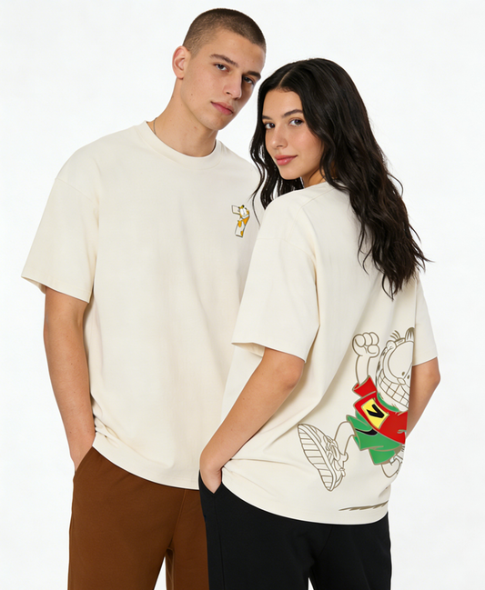 "G No.7" Oversized Tee - 3824