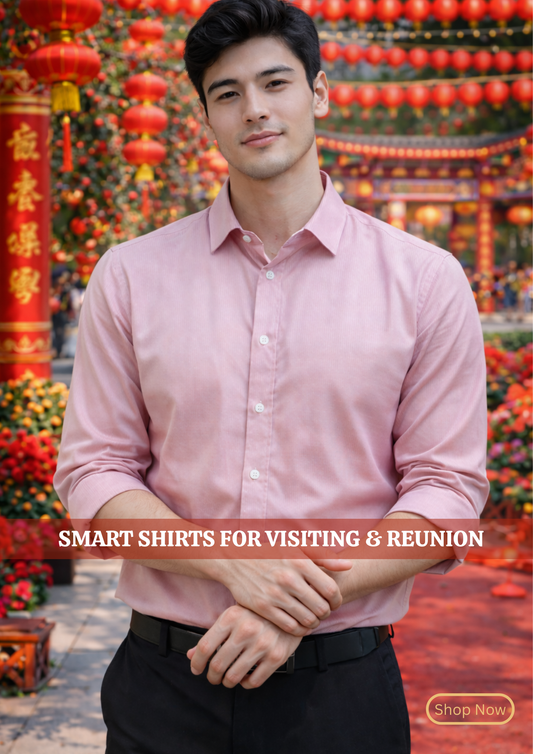 Pink 3/4-Sleeve Shirt 1149