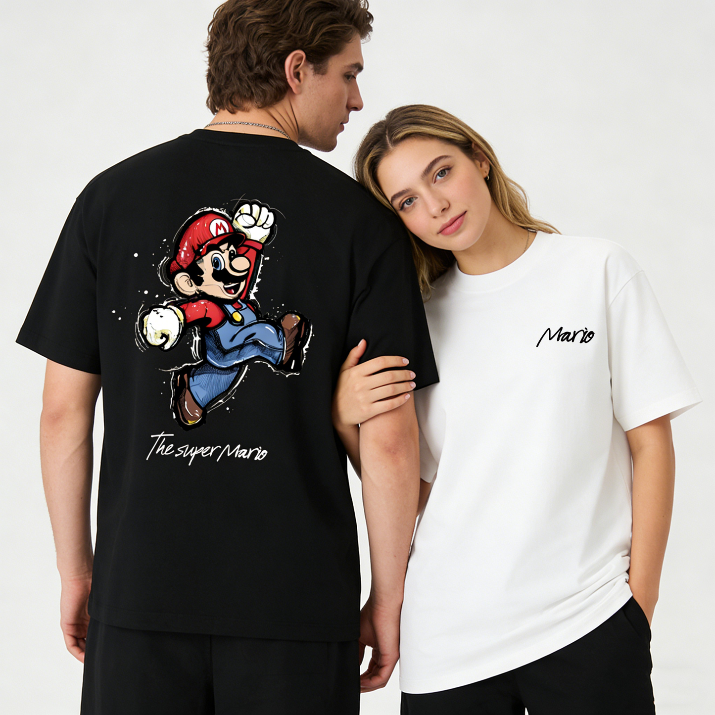 ”Jump" Oversized Tee -3707