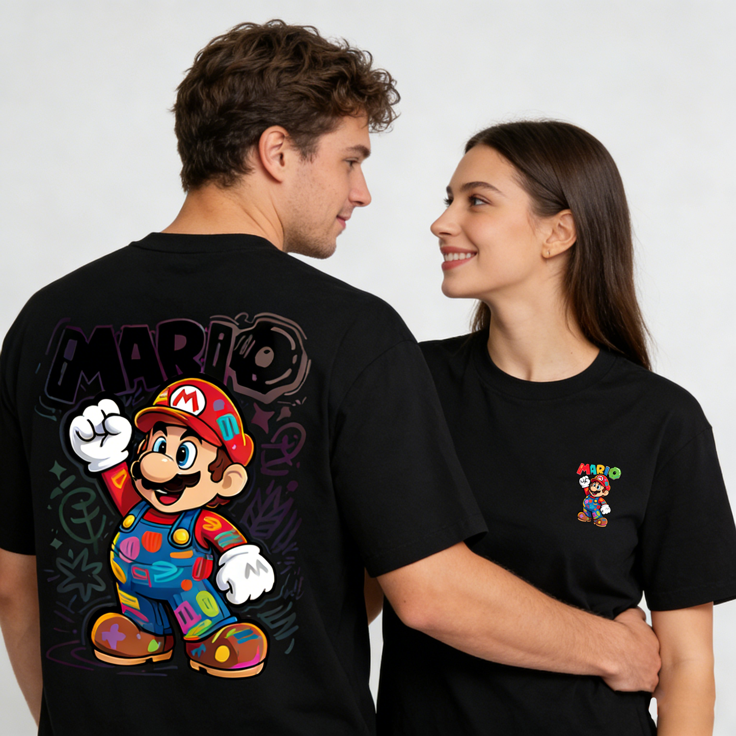 ”Colorful" Oversized Tee -3709