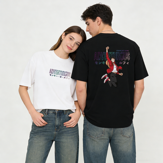 ”ADVENTUROUS" Oversized Tee -3704