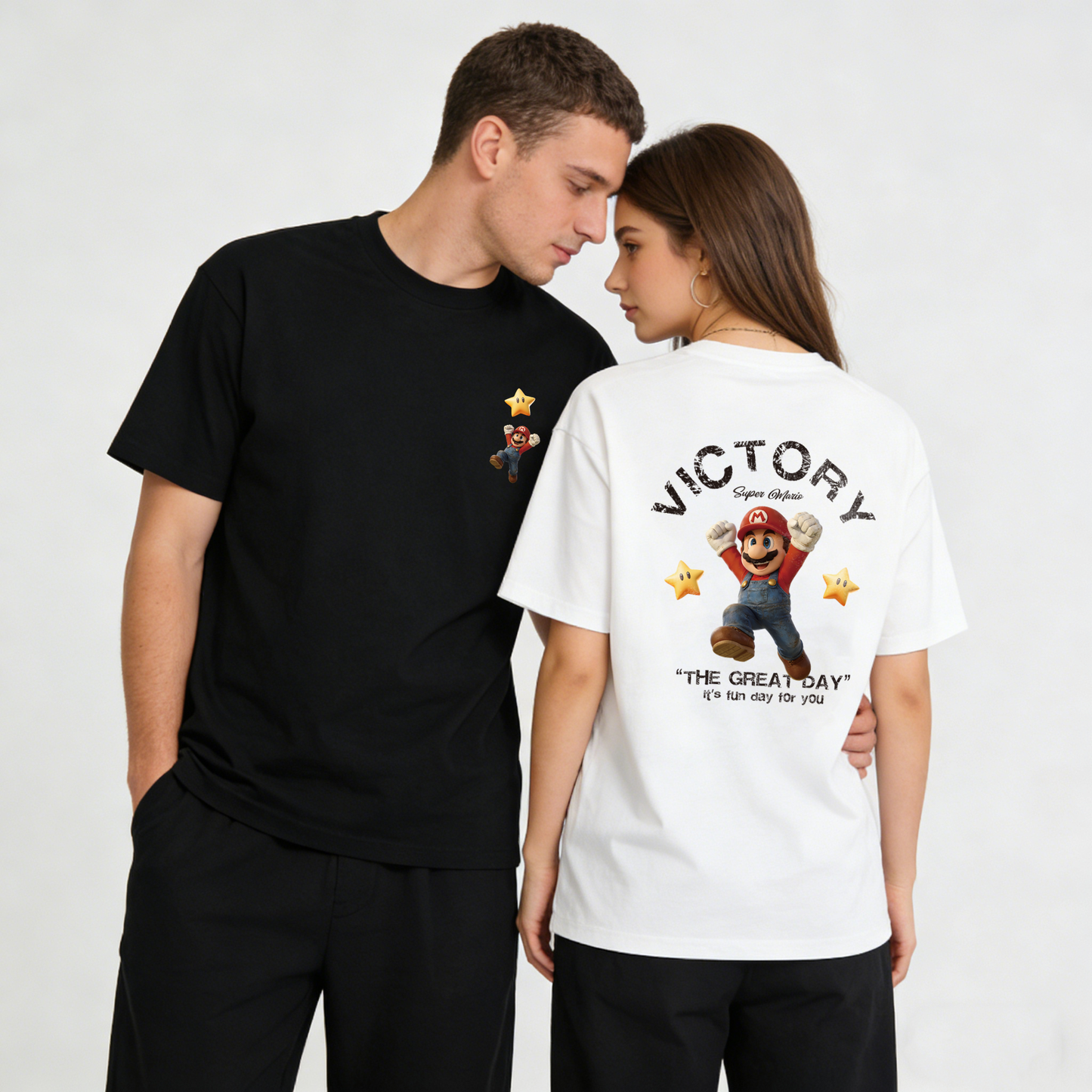”VICTORY" Oversized Tee -3708