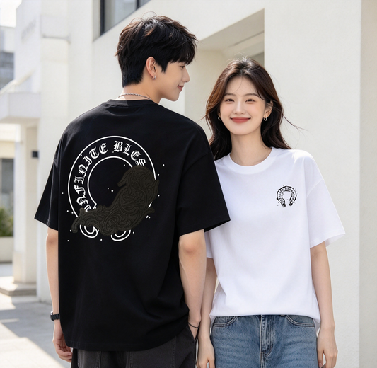Burnout Effect Oversized Tee - 3889