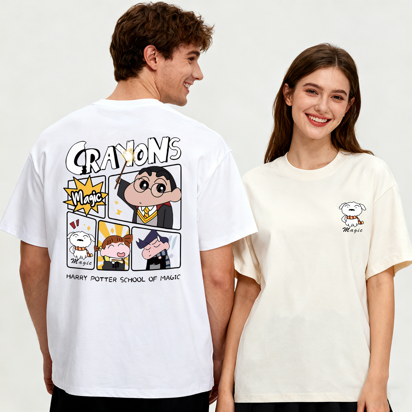 ”MAGIC CRAYONS" Oversized Tee - 3600
