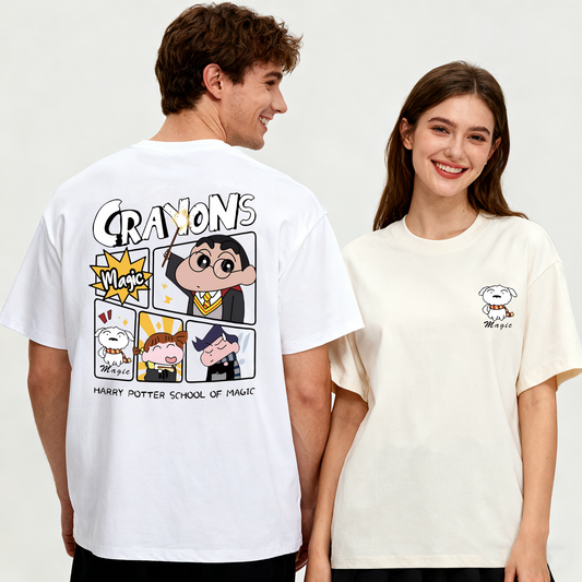 ”MAGIC CRAYONS" Oversized Tee - 3600