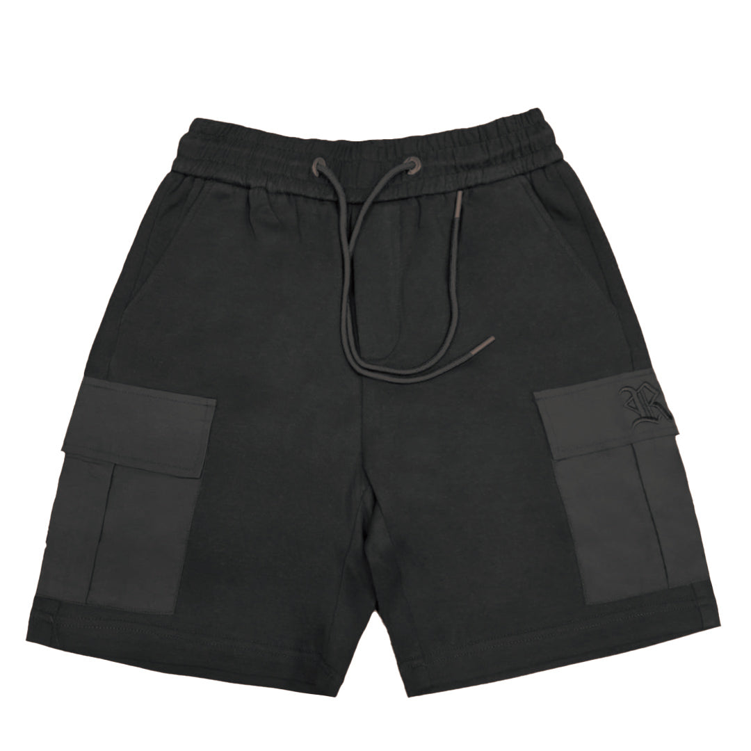 Black Jogger Shorts 218