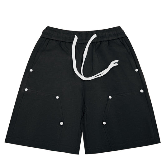 Black Jogger Shorts 222