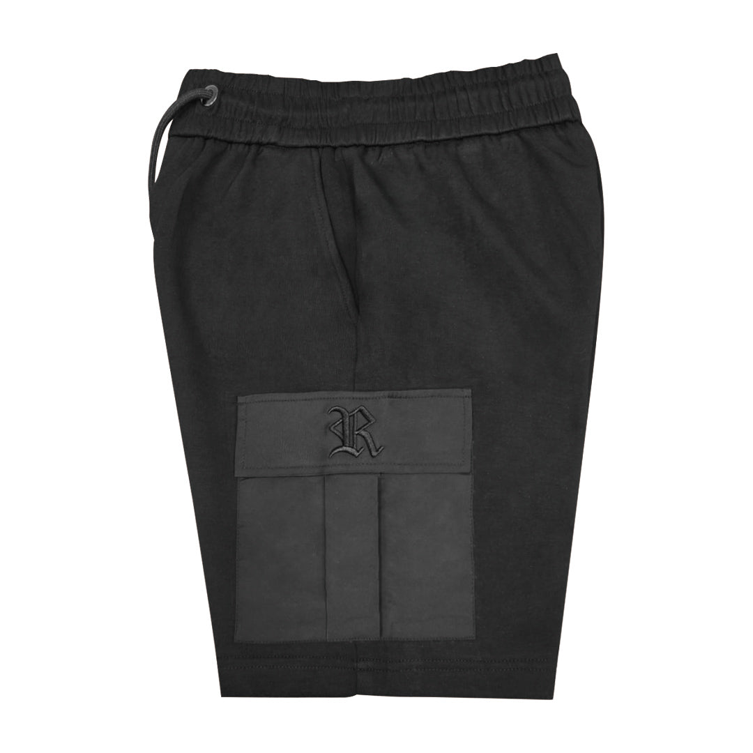 Black Jogger Shorts 218