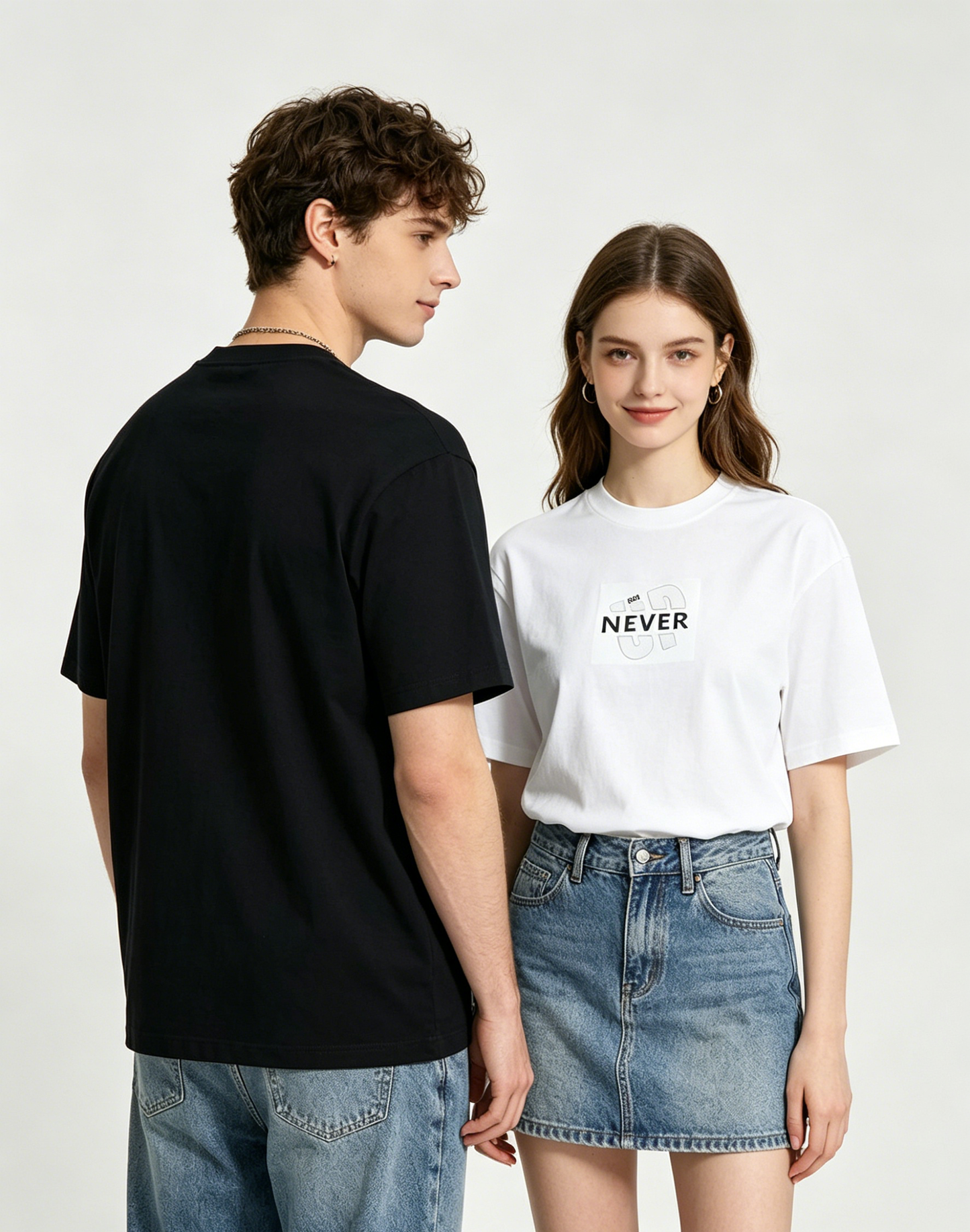"NEVER" Oversized Tee - 3685