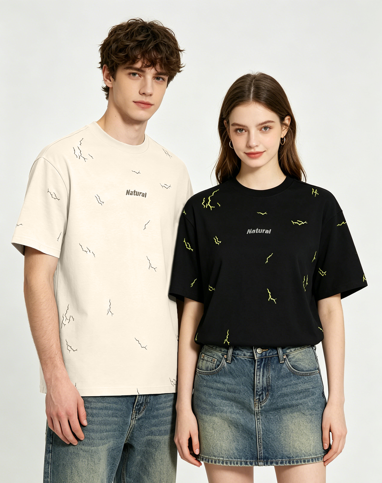 "Natural" Oversized Tee - 3688