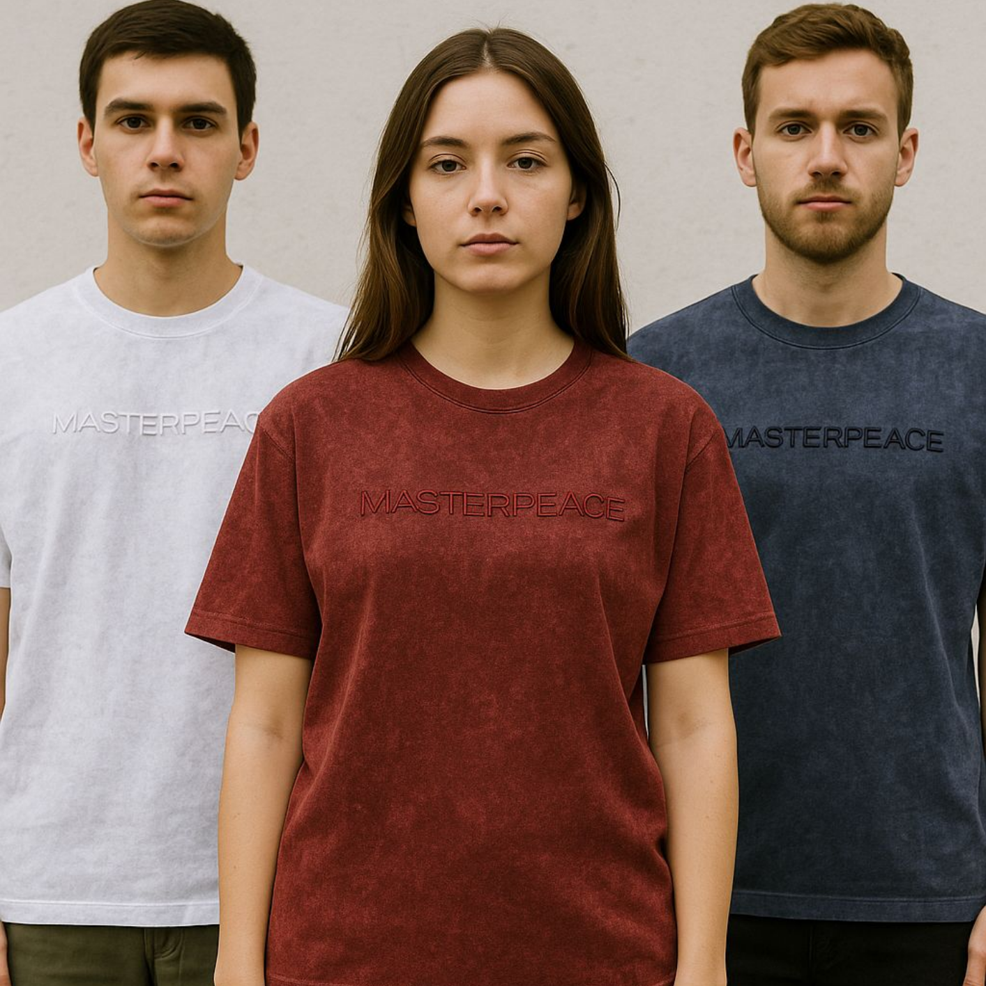 "Masterpeace" Oversized Tee - 3505