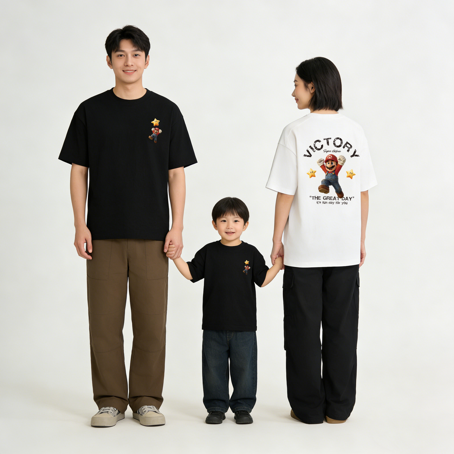 "VICTORY" Oversized Unisex Kids T-Shirt - 37081