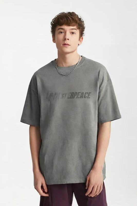 "MASTER PEACE" Oversized Tee - 2628