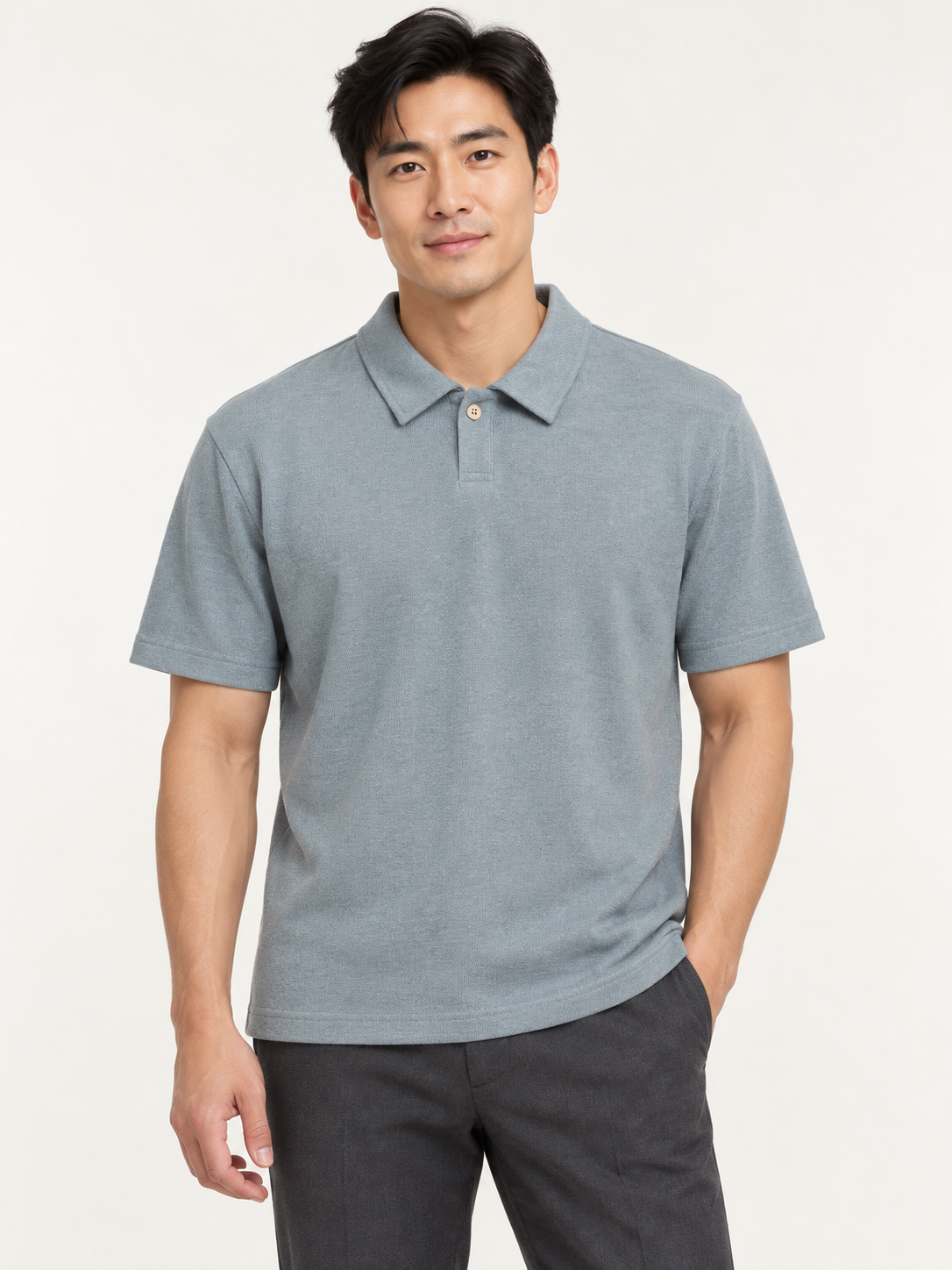 Light Blue Polo T-Shirt 4108