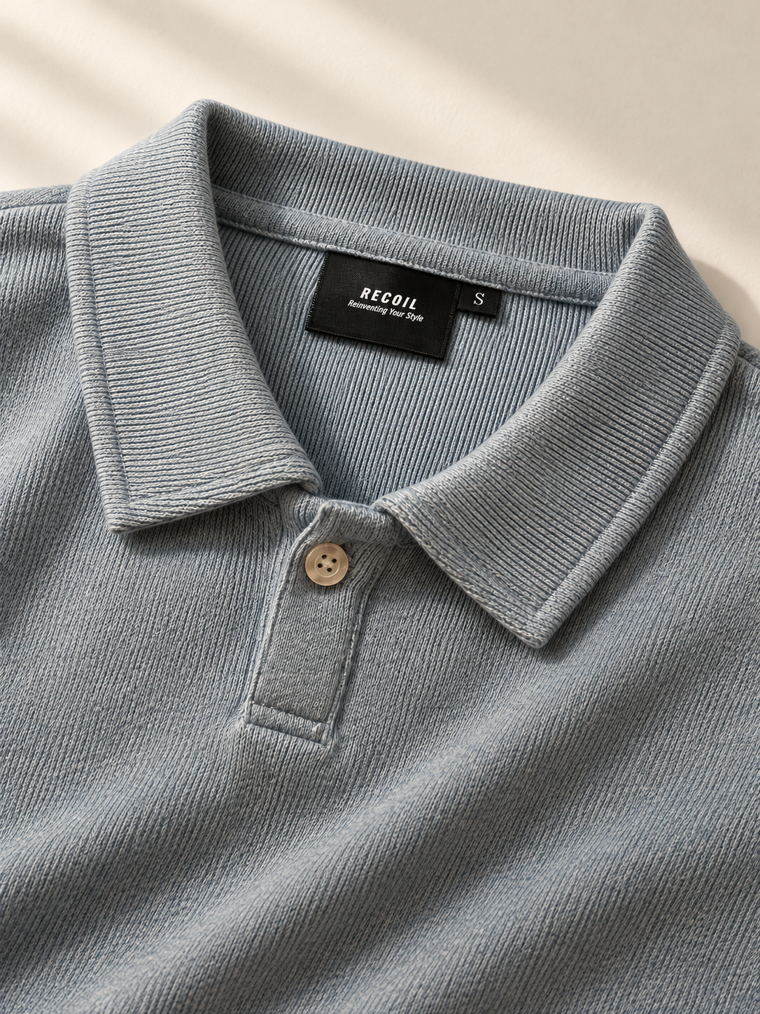 Light Blue Polo T-Shirt 4108