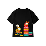 "Garfield & Odie" High Graded Odell Fabric Oversized Tee 2264