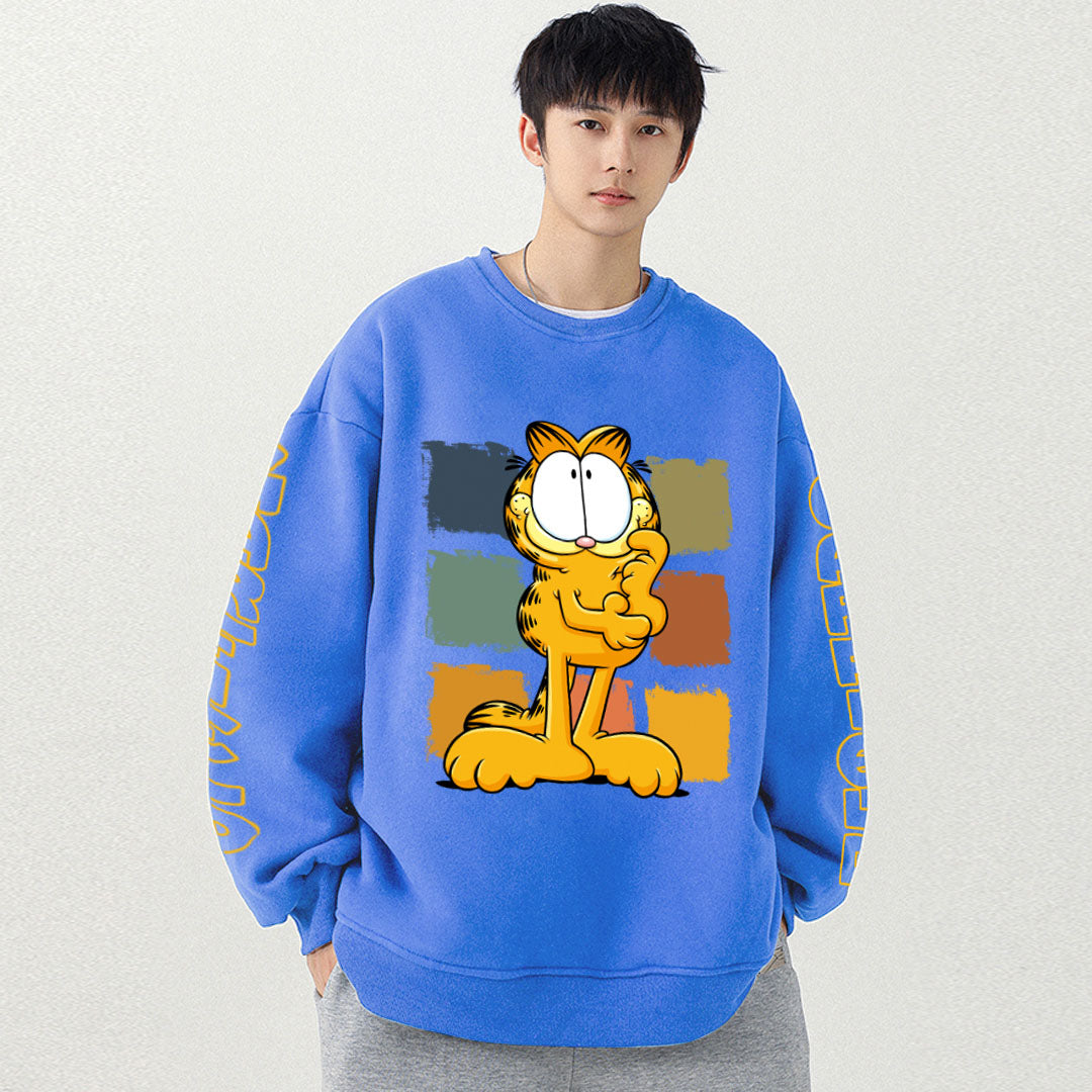 "Thinking like Garfield" High Graded Odell Fabric Pullover 7018