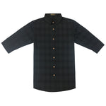 3/4 Checkered Shirt Black (1964)