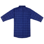 3/4 Checkered Shirt (Blue) 1981