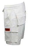 Cargo Shorts in White (2328)