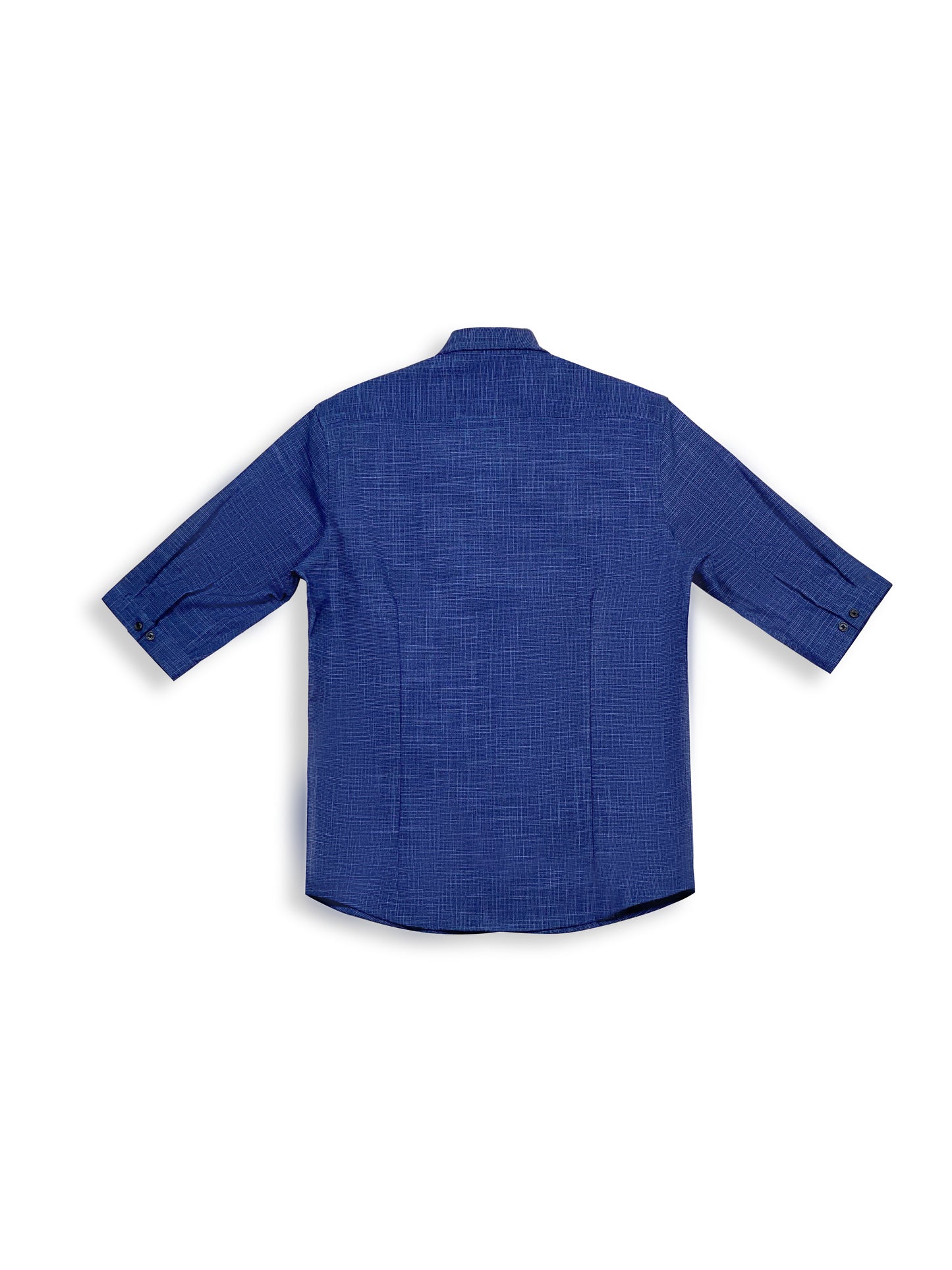 Textured 3/4 Shirt in Blue (1003)