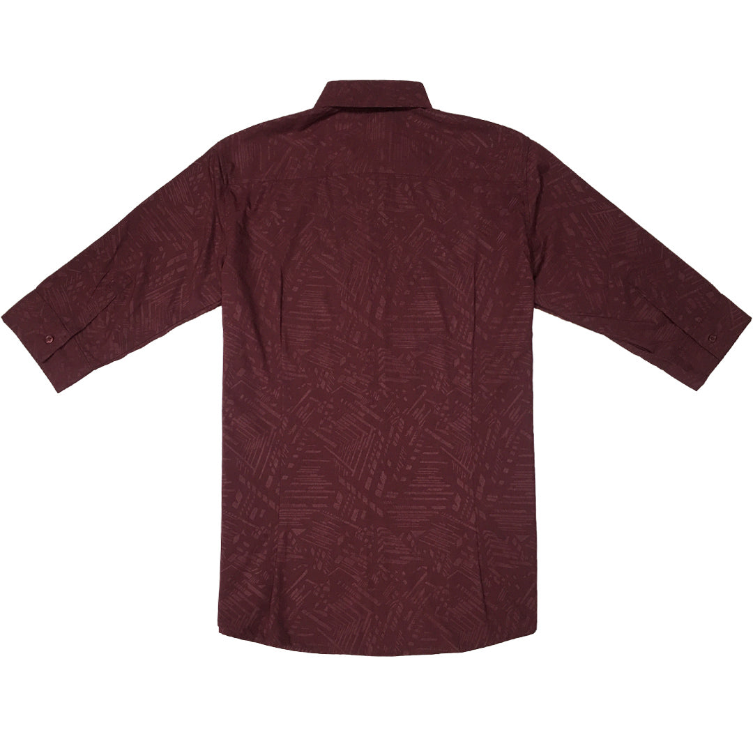 3/4 Watermark Designed Shirt (Red) 1940