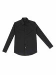 Plain Formal Biz Shirt (Black) 6285