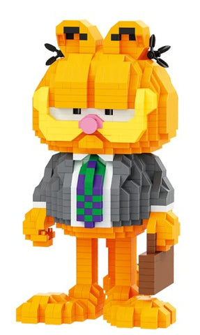 Working Garfield Block Toy