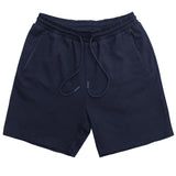 Plain Navy Jogger Shorts 8110