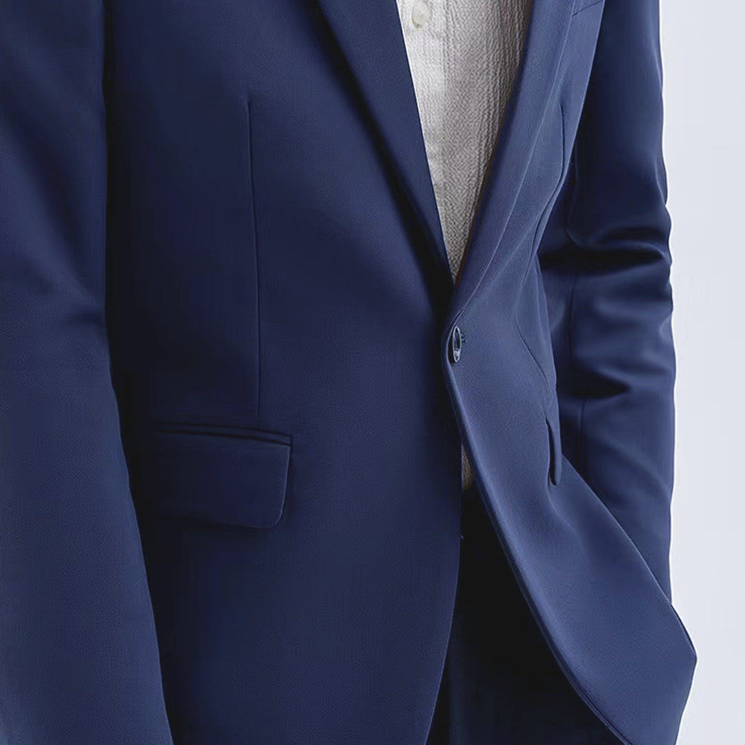 Slim Fit Classic Blazer (Navy) 5032