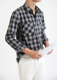 Checkered Long Sleeve Shirt 6516